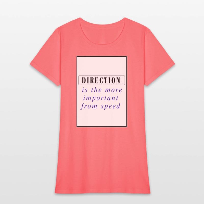 direction is the more important from speed