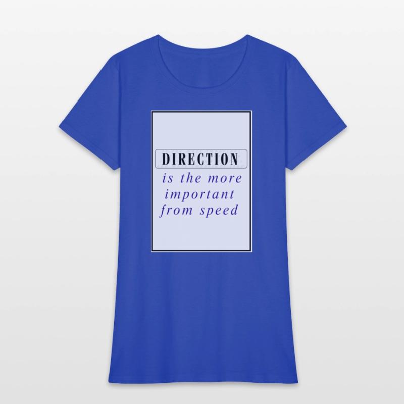 direction is the more important from speed