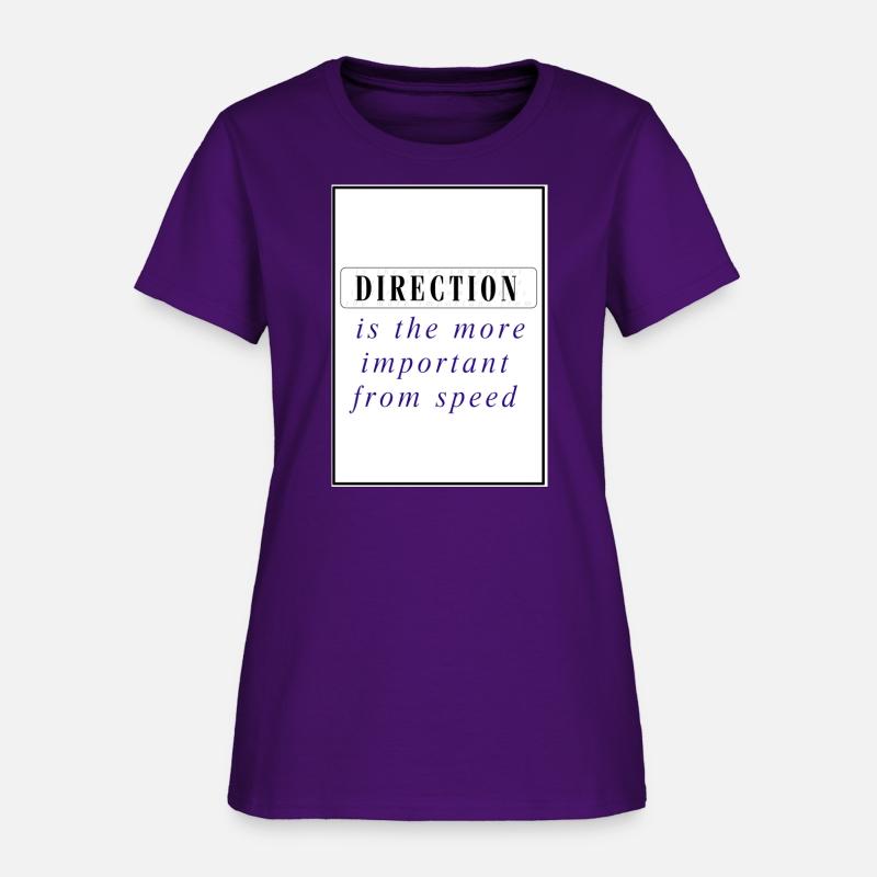 direction is the more important from speed