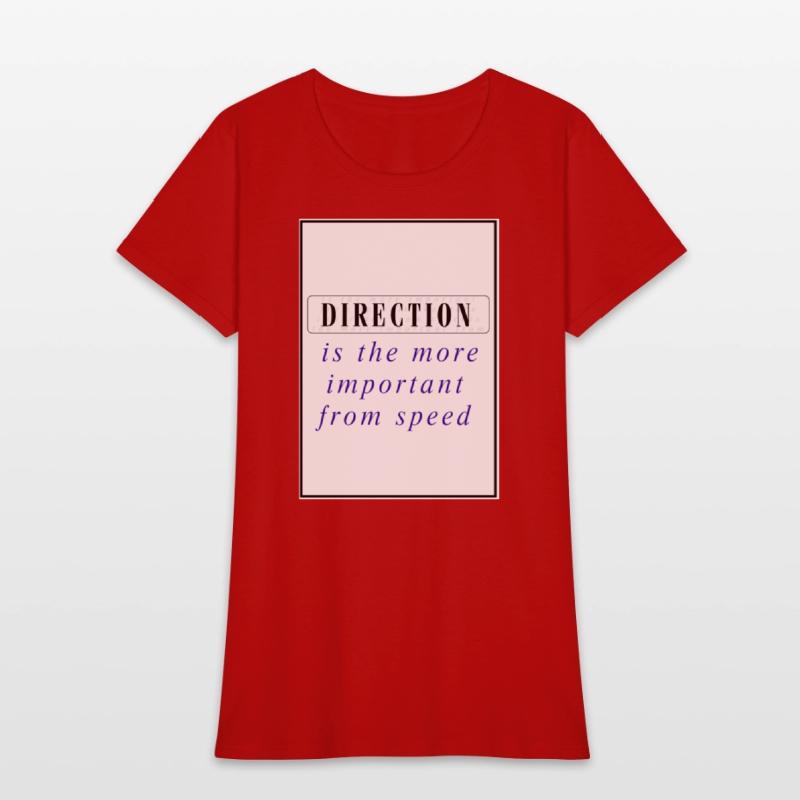 direction is the more important from speed