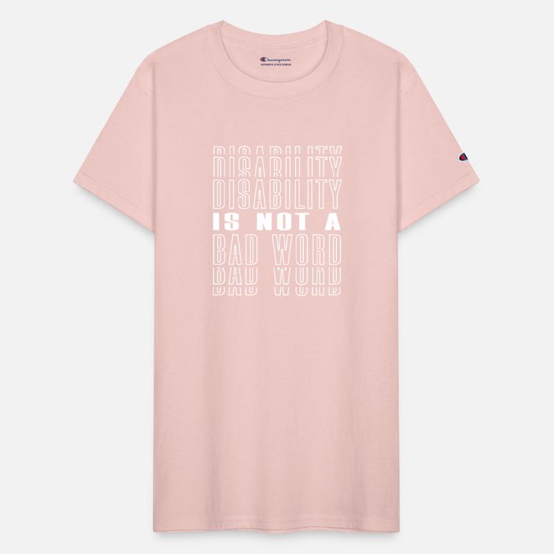 Disability Is Not a Bad Word Disabled Person