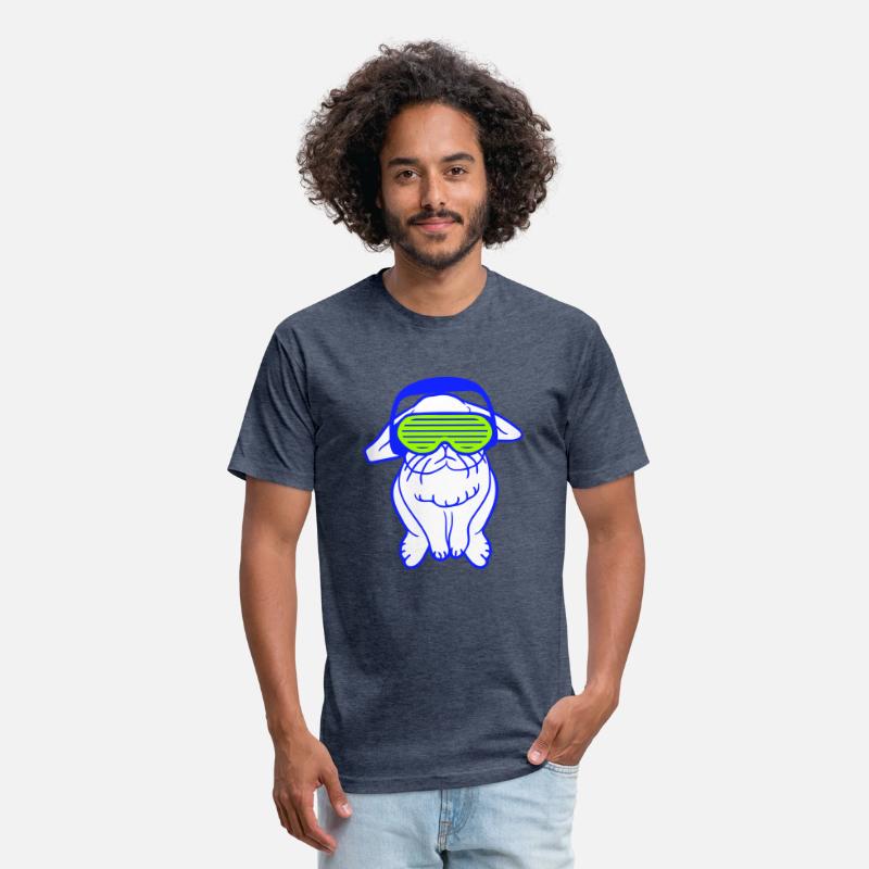 DJ Easter Bunny Rabbit Cool Headphone Music Party