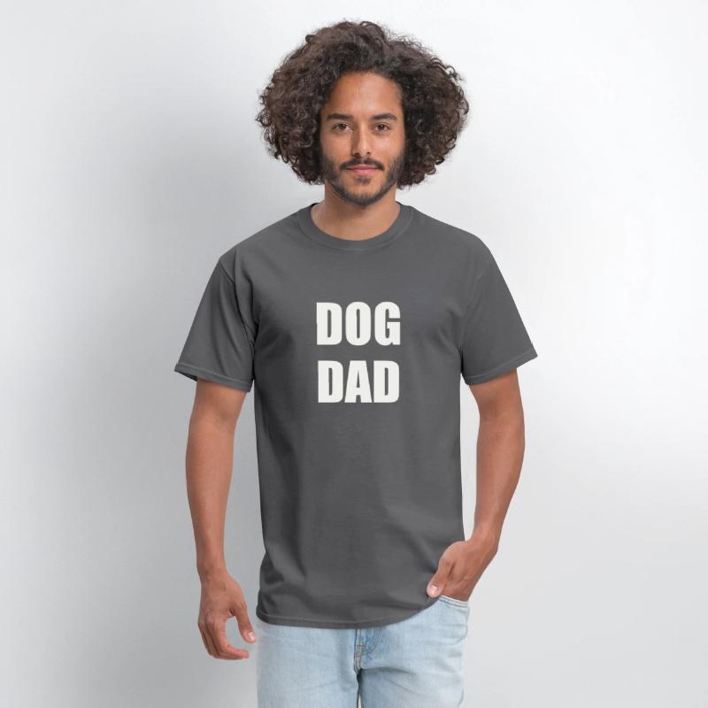 DOG DAD - cute dog t-shirt