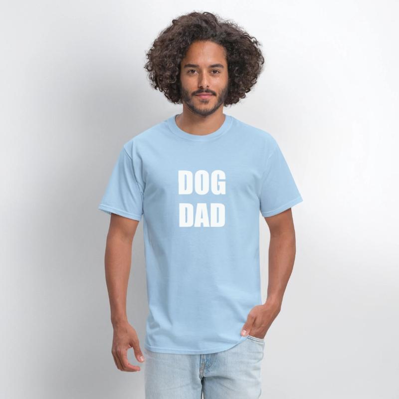 DOG DAD - cute dog t-shirt