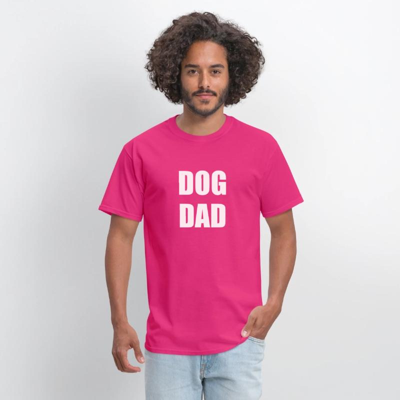 DOG DAD - cute dog t-shirt