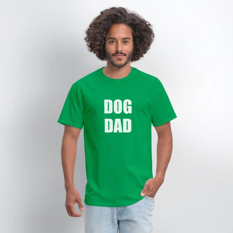 DOG DAD - cute dog t-shirt