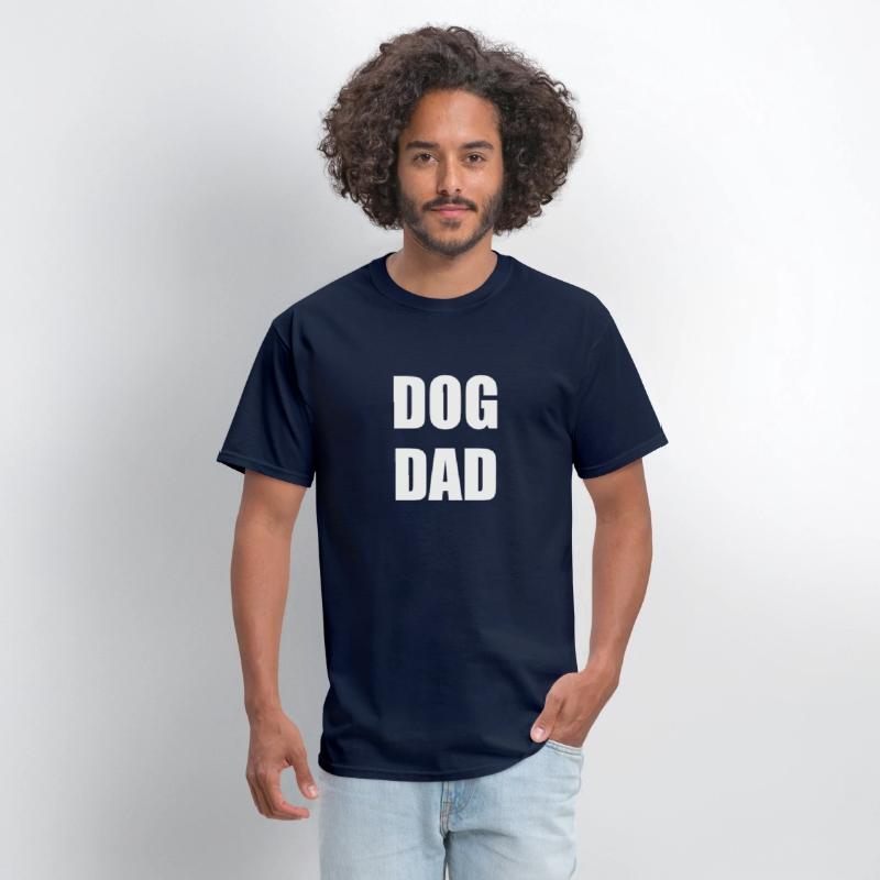 DOG DAD - cute dog t-shirt