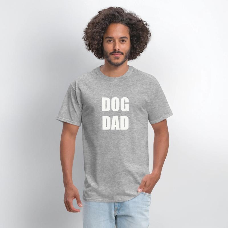 DOG DAD - cute dog t-shirt