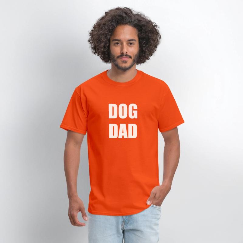 DOG DAD - cute dog t-shirt