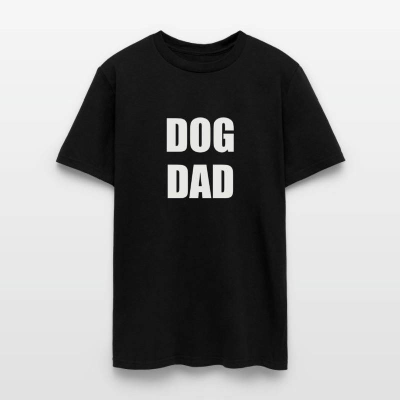 DOG DAD - cute dog t-shirt