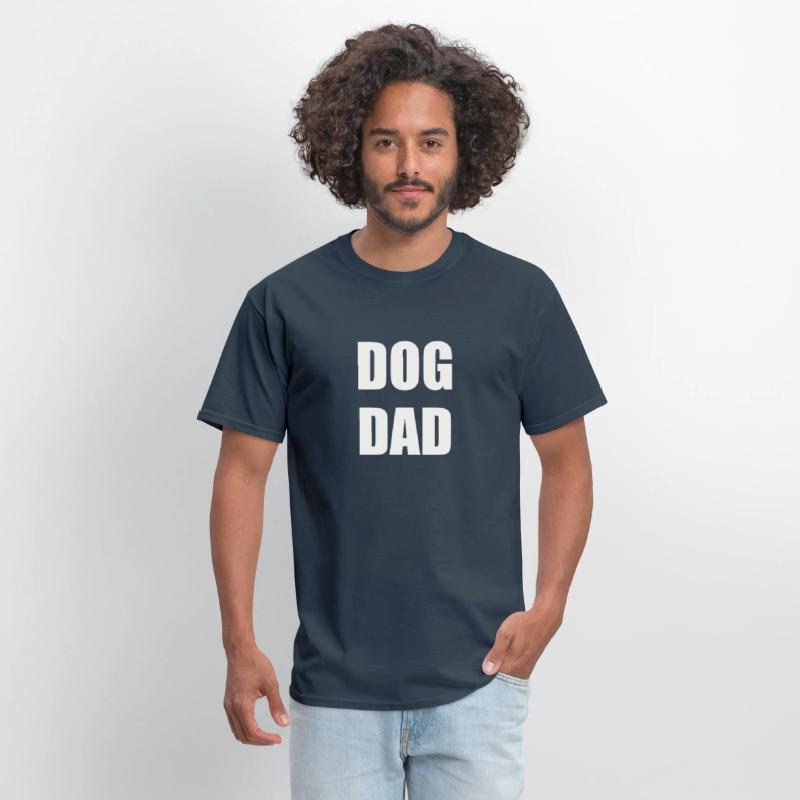 DOG DAD - cute dog t-shirt