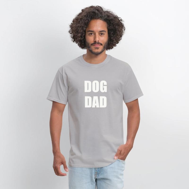 DOG DAD - cute dog t-shirt