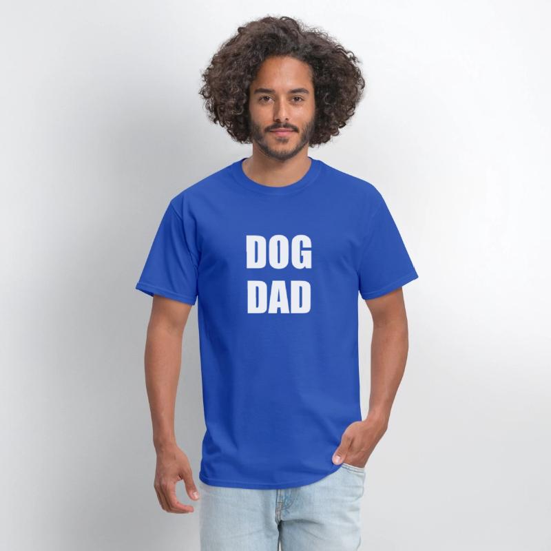 DOG DAD - cute dog t-shirt