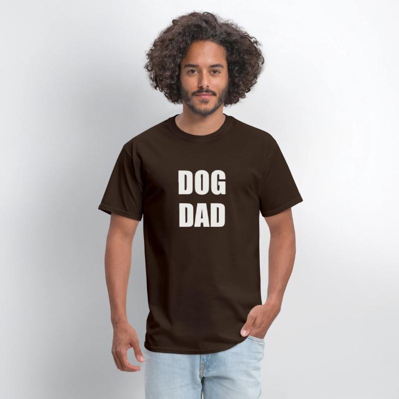 DOG DAD - cute dog t-shirt