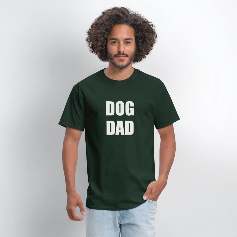 DOG DAD - cute dog t-shirt