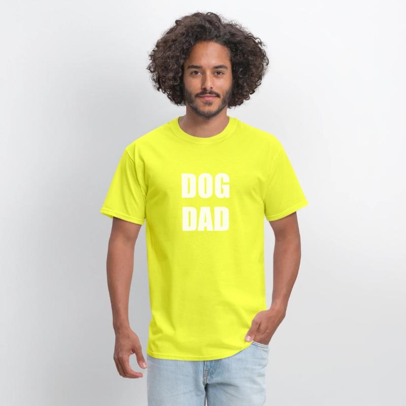 DOG DAD - cute dog t-shirt