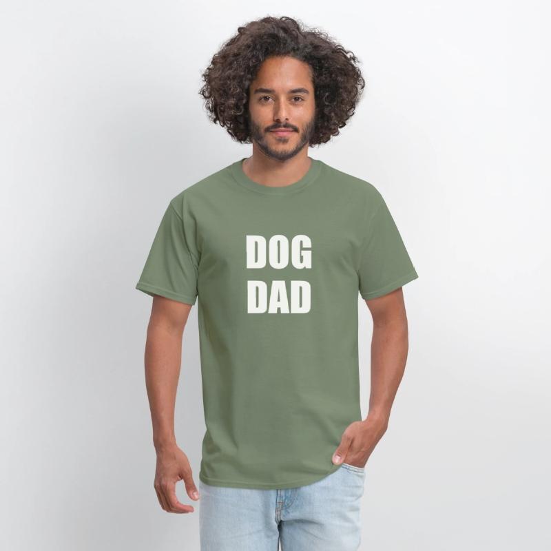 DOG DAD - cute dog t-shirt