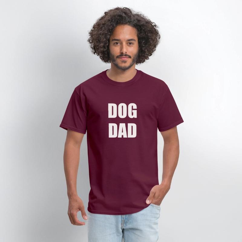 DOG DAD - cute dog t-shirt