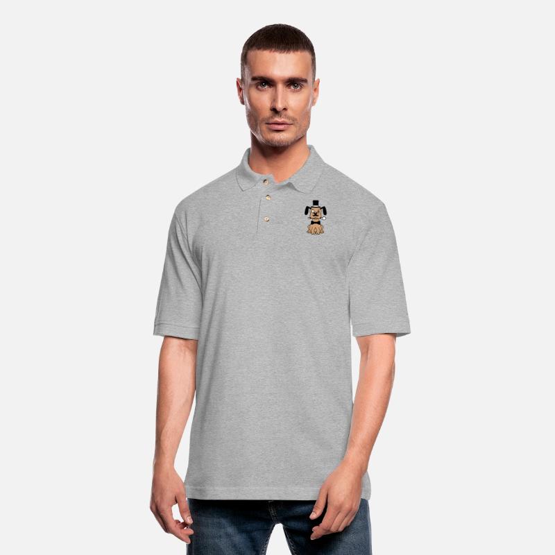 Dog Mr. Sir Top Hat Monocle Glasses Rich Gentleman