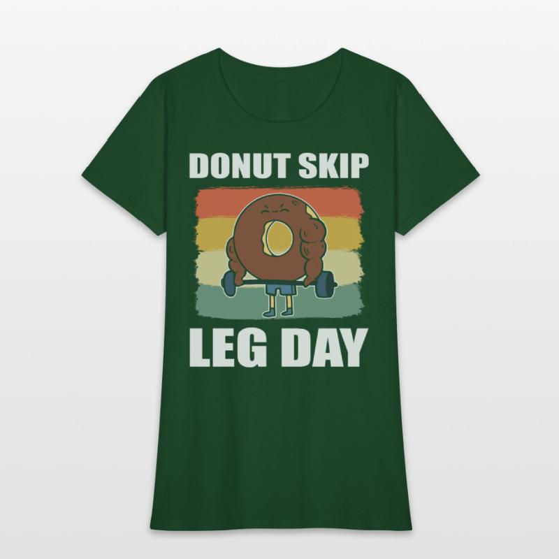 Donut Skip Leg Day Pastry Maker