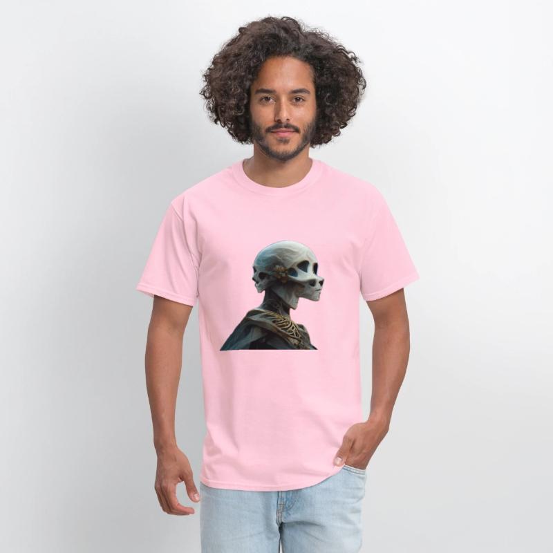 Double face skull of alien or you imagine