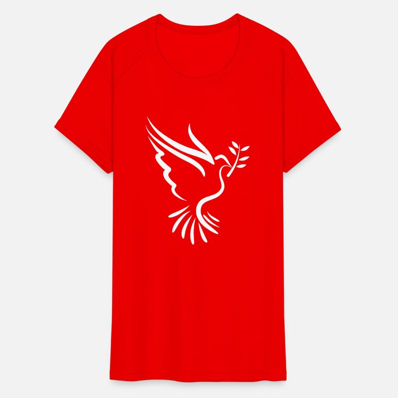 Dove with Branch - VECTOR