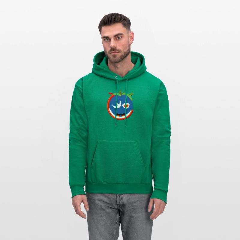 Drawn and symbol of an apple