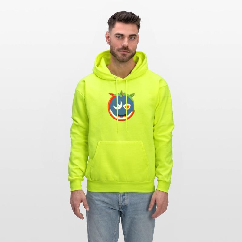 Drawn and symbol of an apple