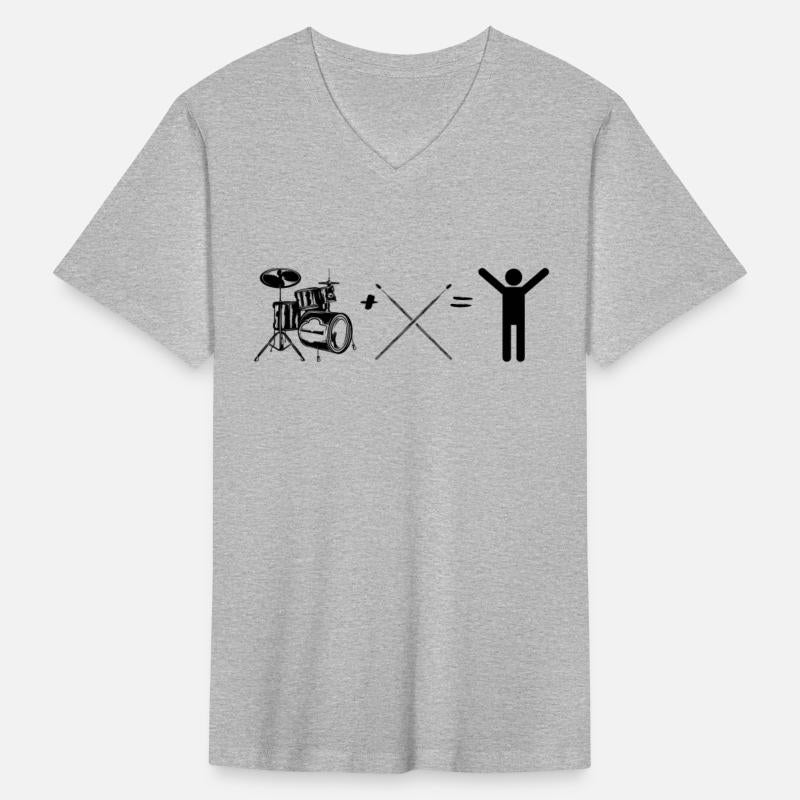 Drum Player Stick Figure Drummer Funny Drum Player