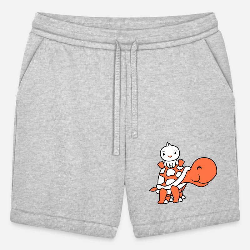 Duck Riding Sitting Giant Turtle 2 Friends Team