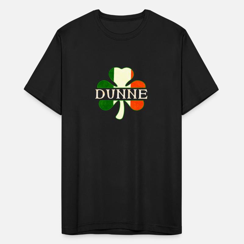 Dunne Irish Surname Ireland Flag Shamrock