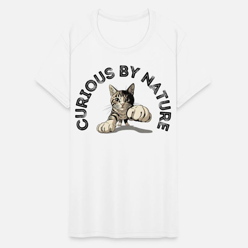 Dynamic Cat Paw Pattern T-Shirt