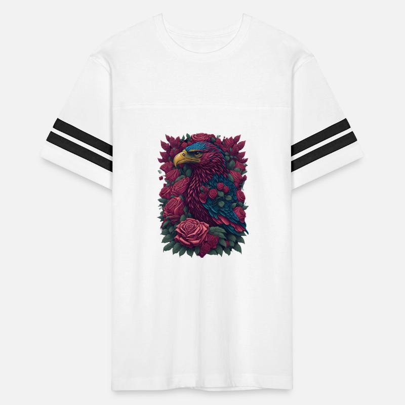 Eagle Covered in Roses Rose and Eagle