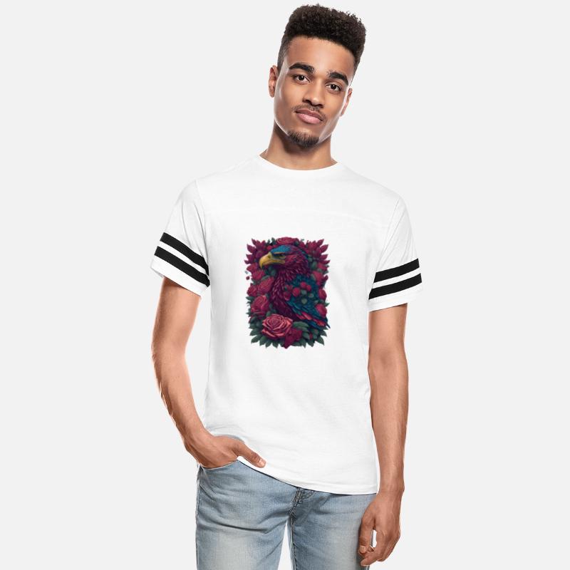 Eagle Covered in Roses Rose and Eagle