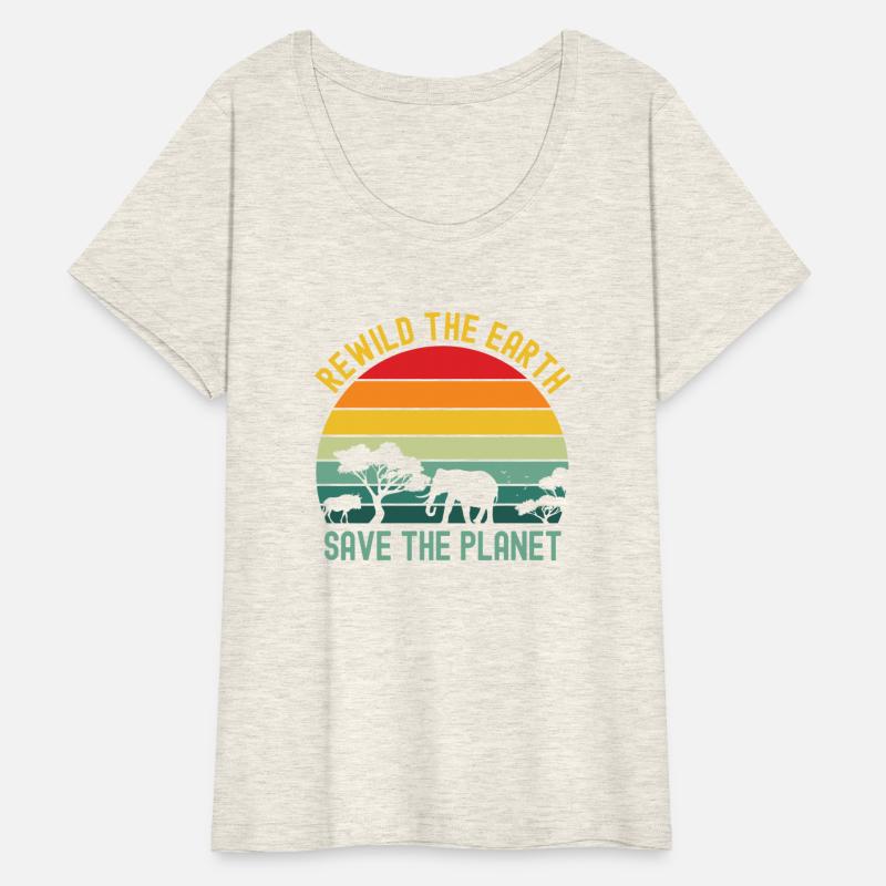 Earth Day Rewild The Earth Save The Planet Nature