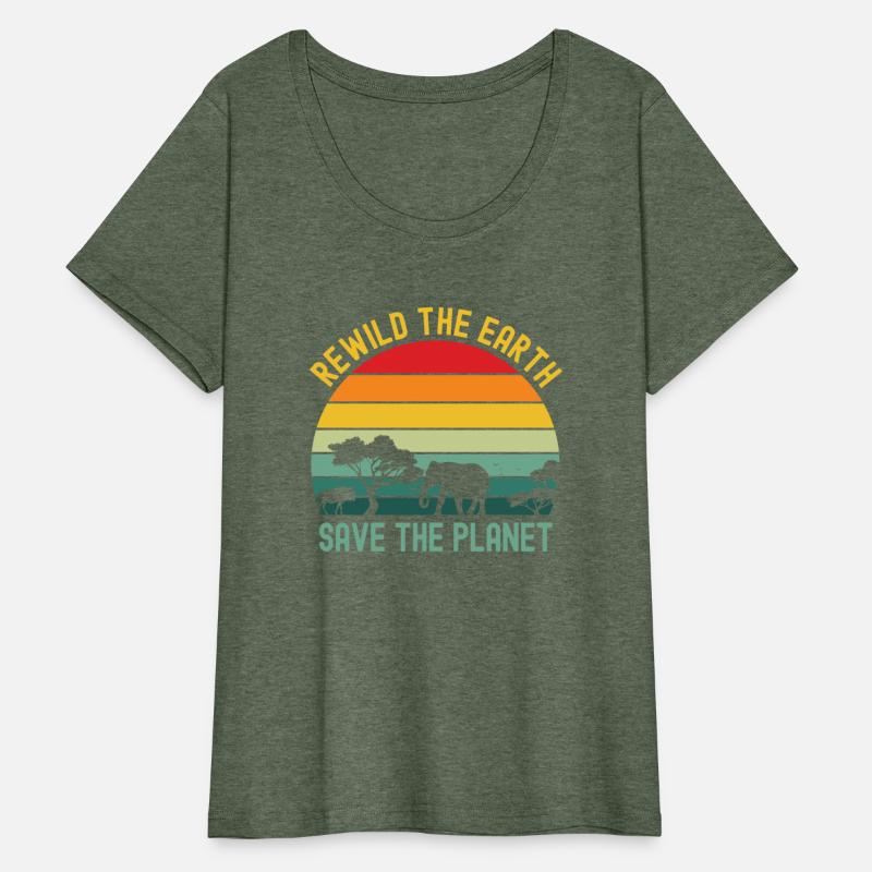 Earth Day Rewild The Earth Save The Planet Nature
