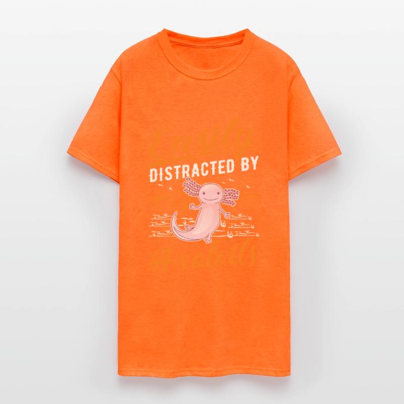 Easily Distracted By Axolotls Salamander