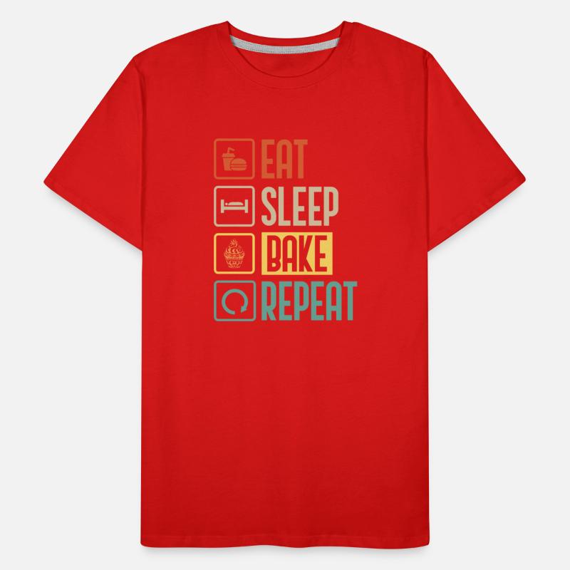 Eat Sleep Bake Repeat funny Gift
