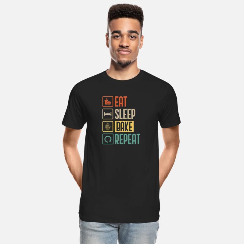 Eat Sleep Bake Repeat funny Gift
