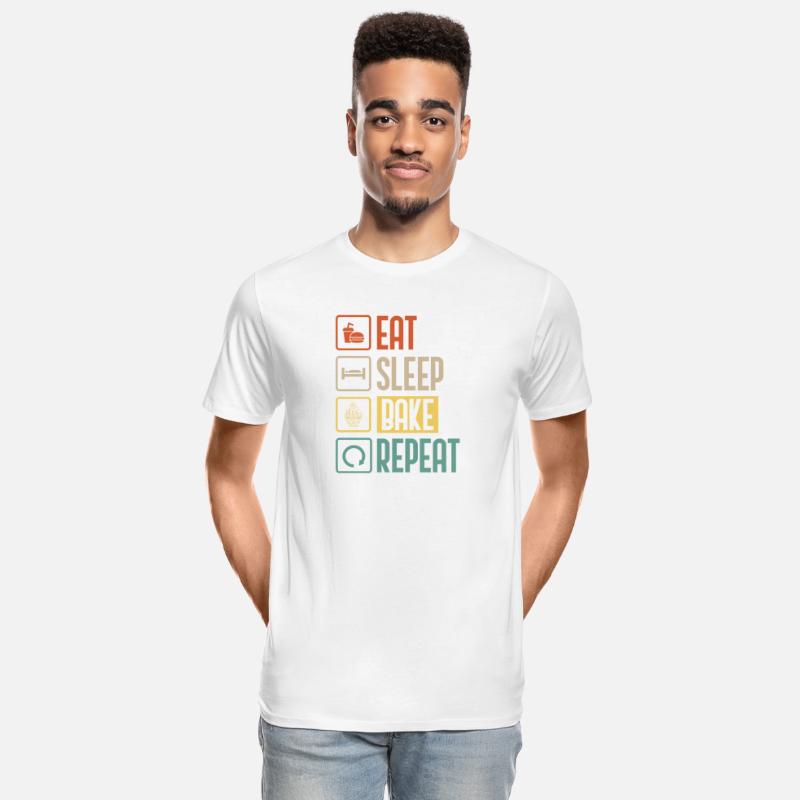 Eat Sleep Bake Repeat funny Gift