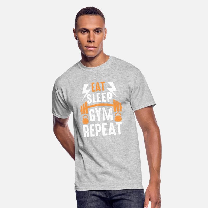 Eat Sleep Gym Repeat Funny Gym Lover Saying Gift
