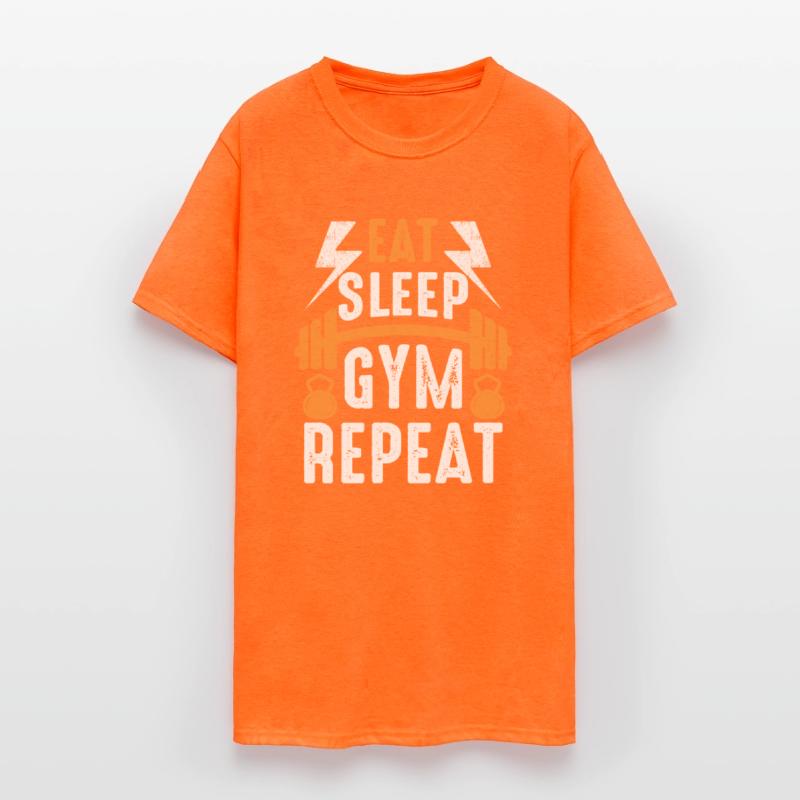 Eat Sleep Gym Repeat Funny Gym Lover Saying Gift