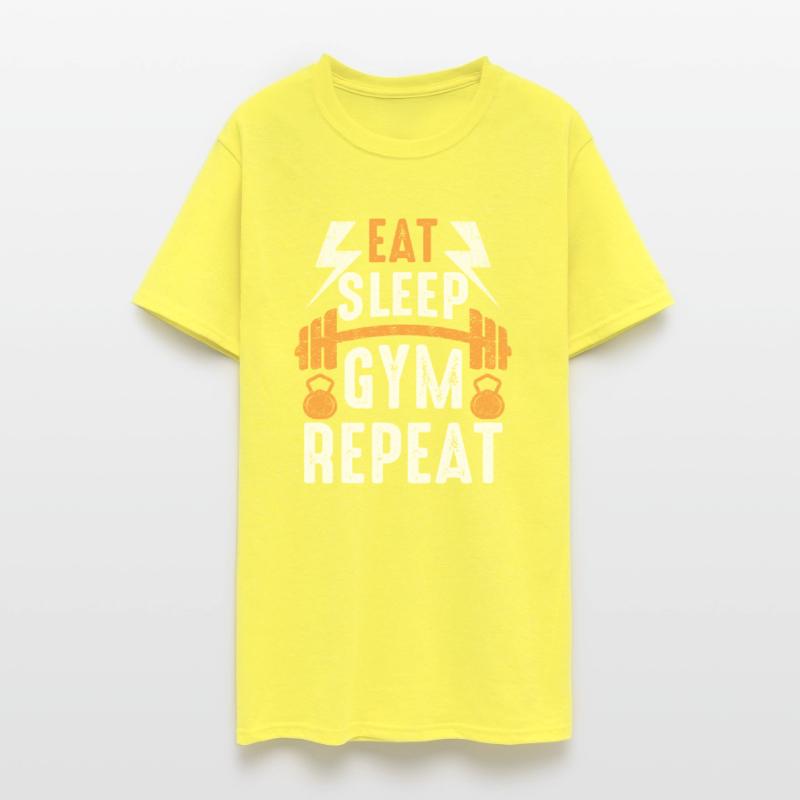 Eat Sleep Gym Repeat Funny Gym Lover Saying Gift