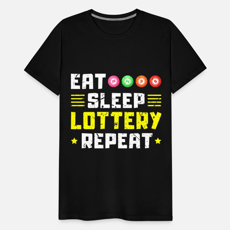 Eat Sleep Lottery Bingo