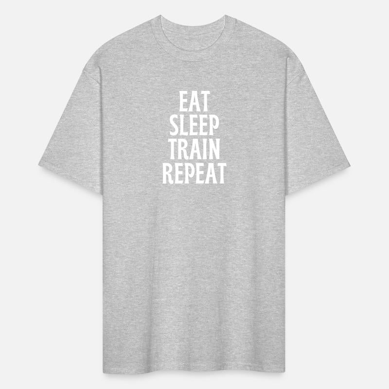 Eat Sleep Train Repeat - funny fitness