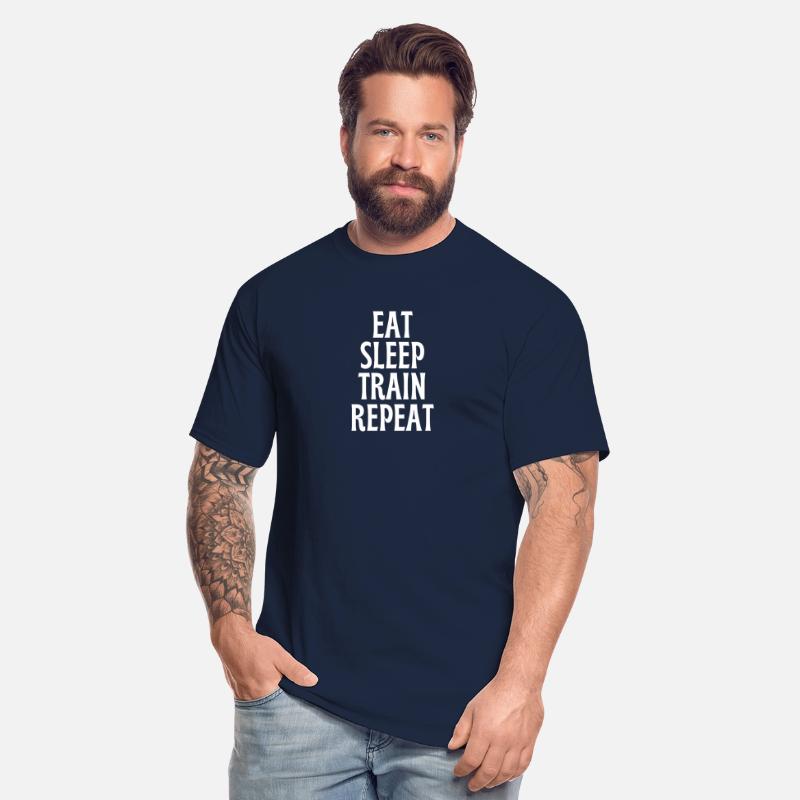 Eat Sleep Train Repeat - funny fitness