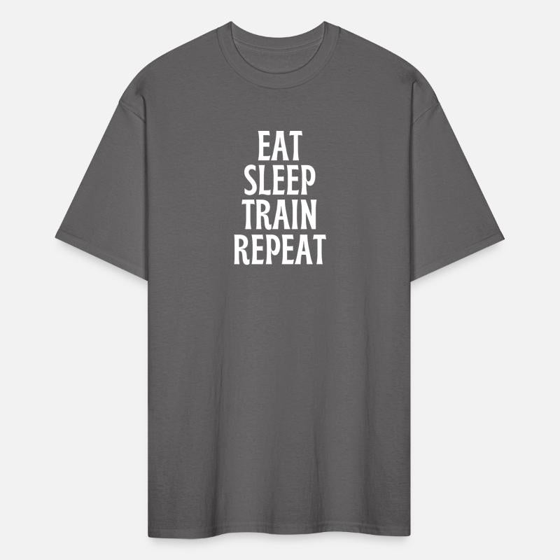Eat Sleep Train Repeat - funny fitness