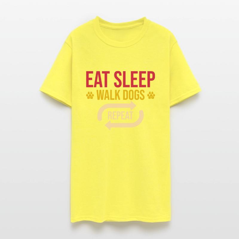 Eat Sleep walk dogs repeat Funny Puppy lover gift