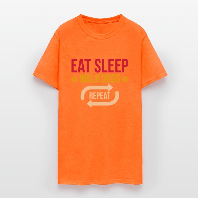 Eat Sleep walk dogs repeat Funny Puppy lover gift