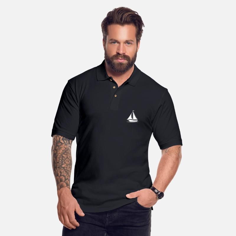 Elegant Sailing Ship With Set Sails